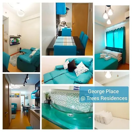 George 2Br Netflix Pool Wi-Fi Trees Residences Qc Manila Exterior photo