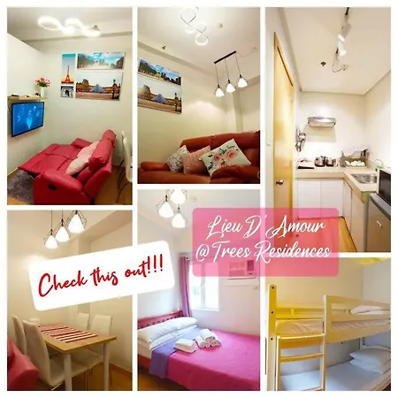 George 2Br Netflix Pool Wi-Fi Trees Residences Qc Manila Exterior photo